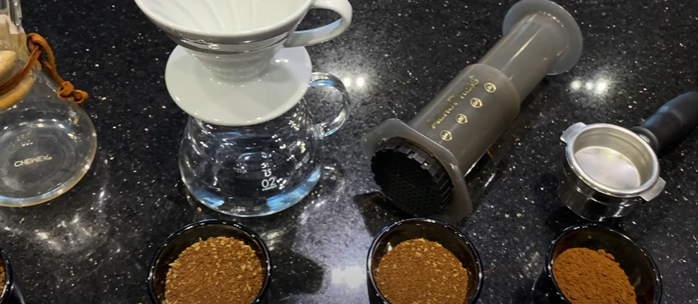 Choosing coffee beans & grind types to make espresso without machine 